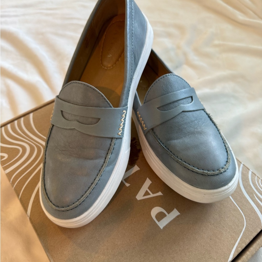 Super cute leather loafers from Portland Leather.